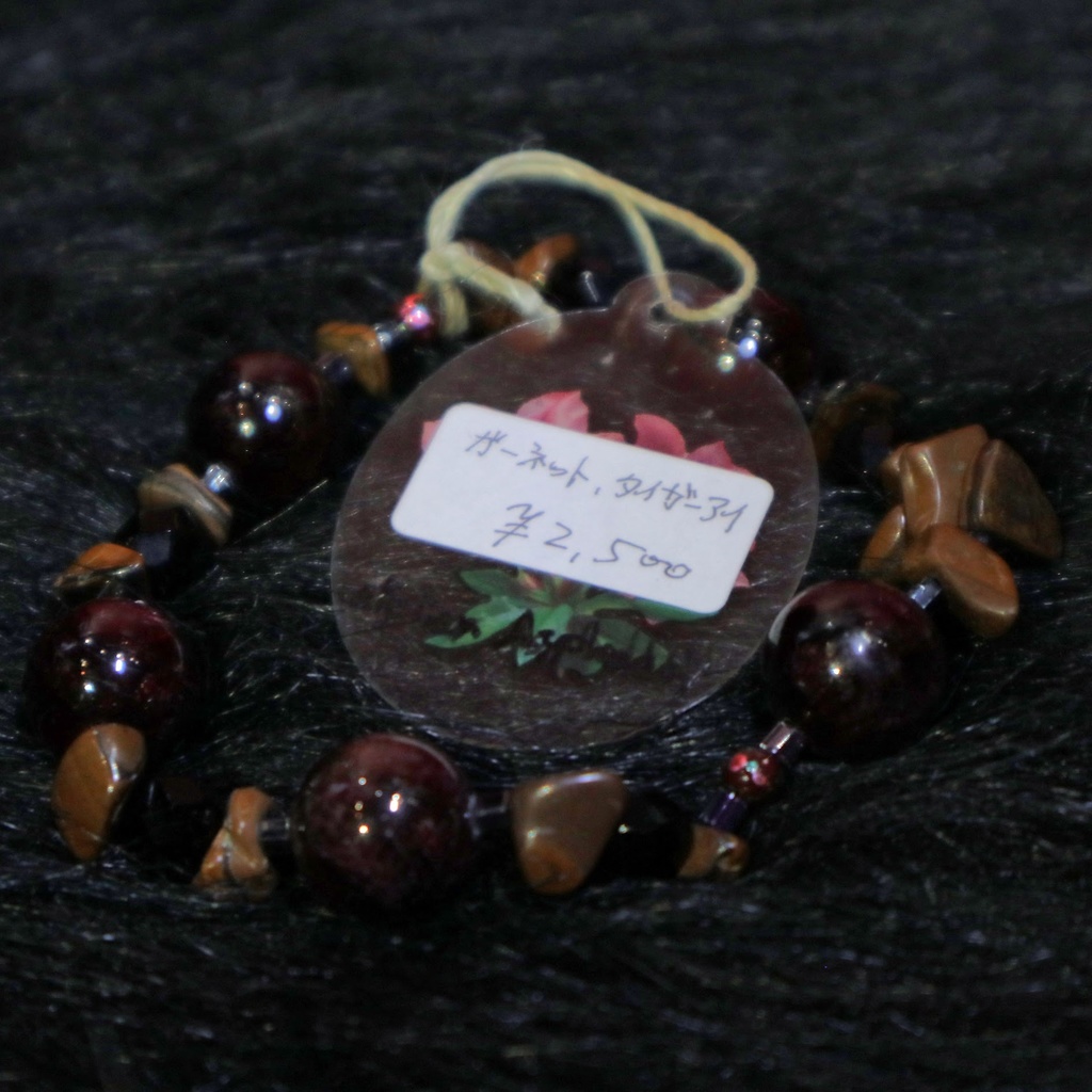 天然石ブレスレット / 由良瓏砂