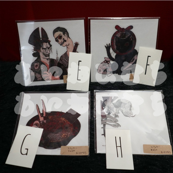 ポストカード&ステッカー / あいおぴむち