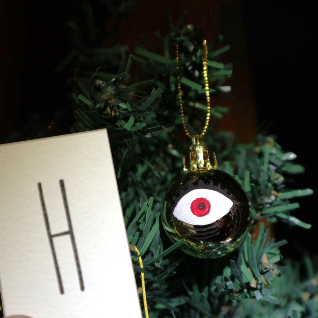 おばけのオーナメント・大&目玉 / 小林義和