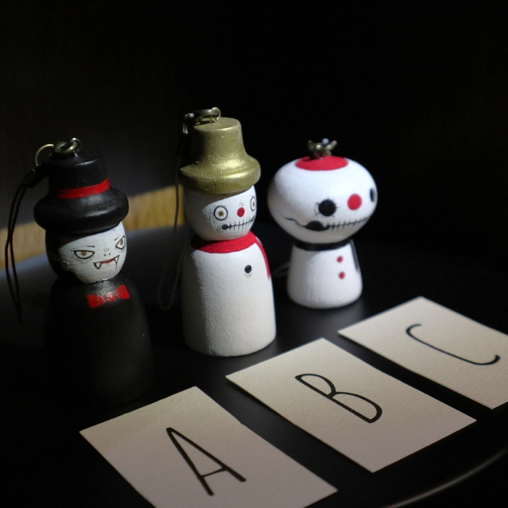 おばけのオーナメント・大&目玉 / 小林義和