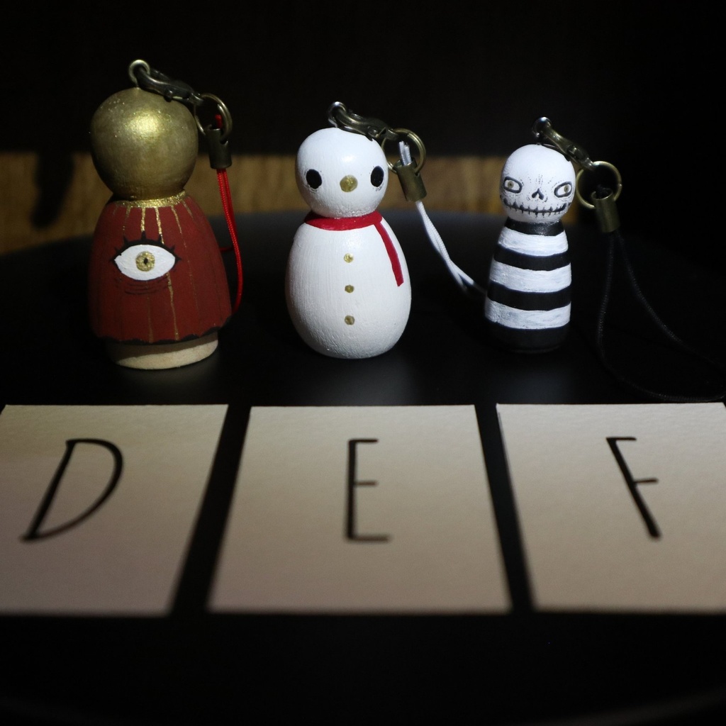 おばけのオーナメント・中&小 / 小林義和