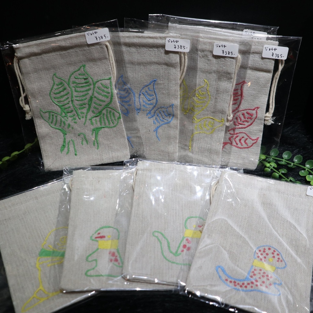 手描き巾着 / ジョウヂ