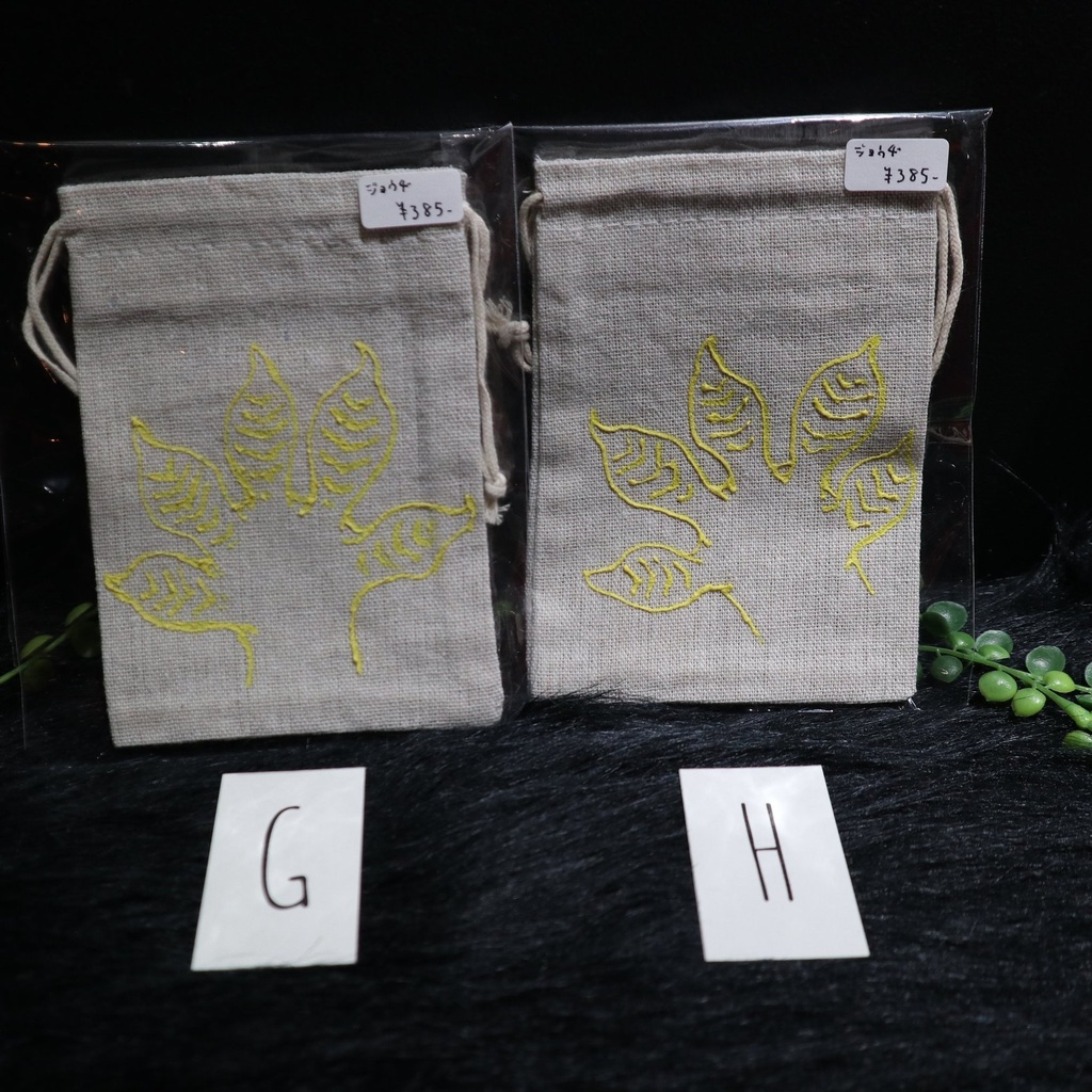 手描き巾着 / ジョウヂ