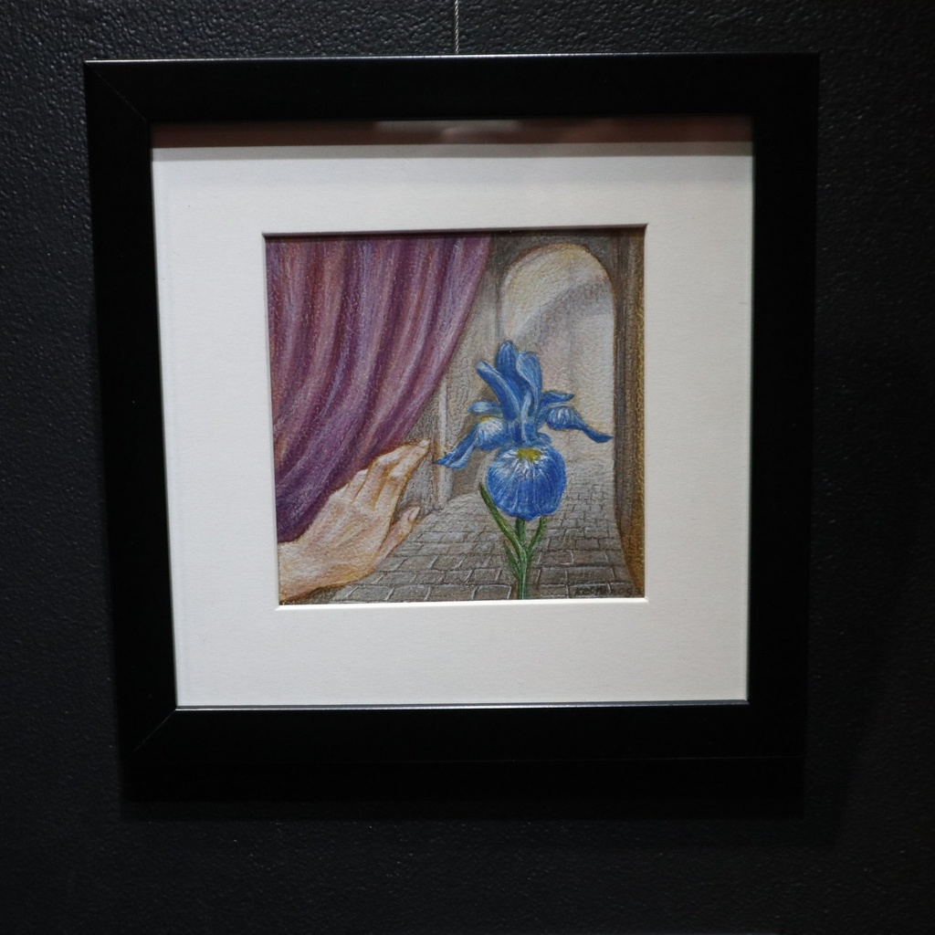 《青いアイリスの先へ》 古賀郁