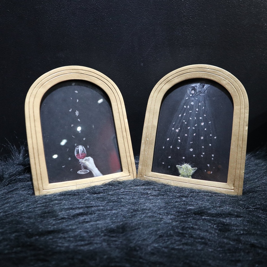 《献杯》《献花》 / 古賀 郁