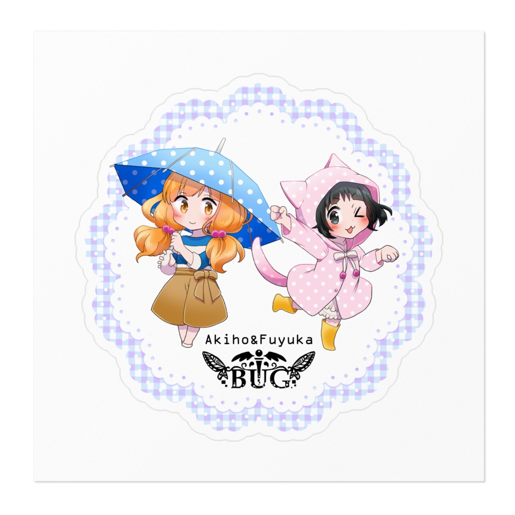 【BUG】梅雨のステッカー