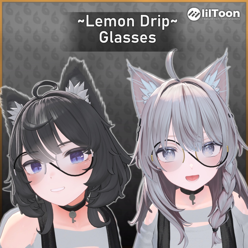 ~Lemon Drip~ めがね - Glasses