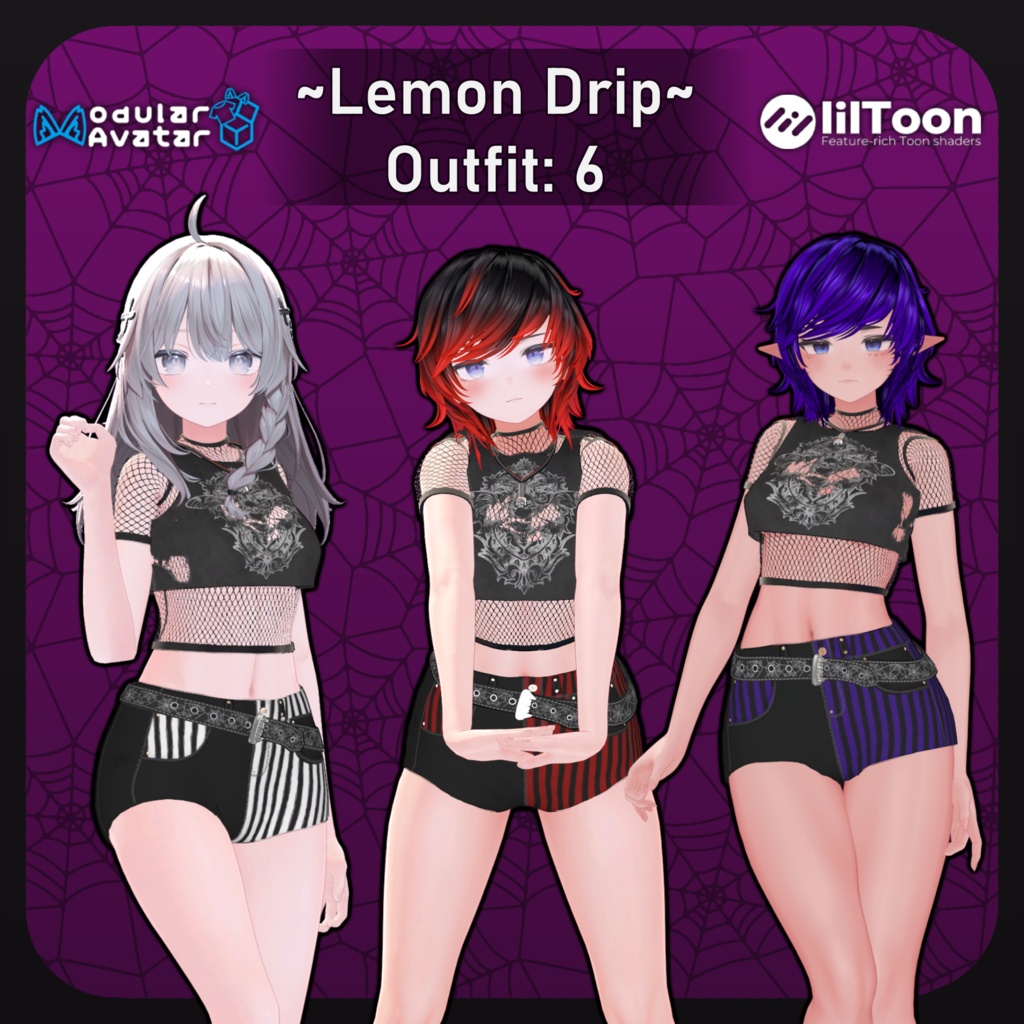 Public ~ Lemon Drip~ Outfit - 6 || 〜レモンドリップ〜 衣装 - 6
