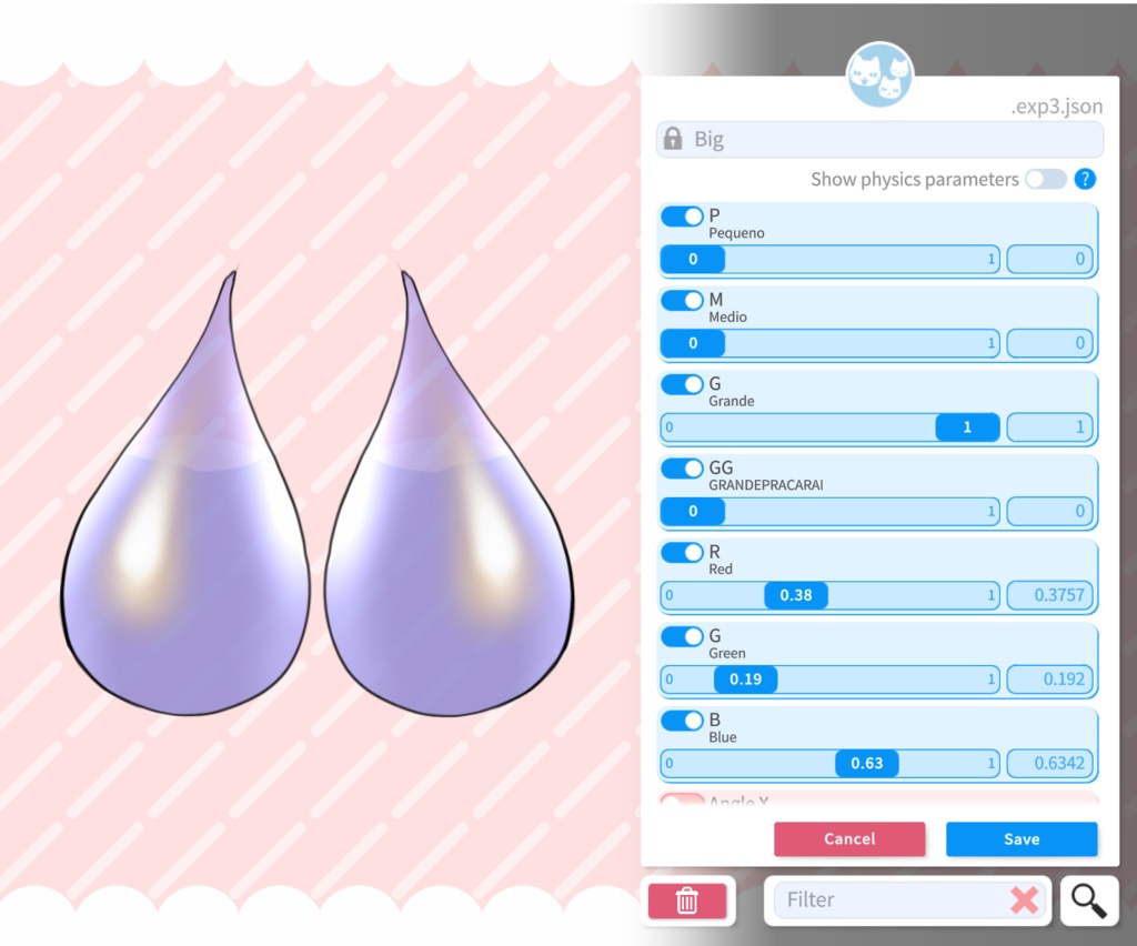 🎈 Booballoons【 Free Vtuber Asset 】