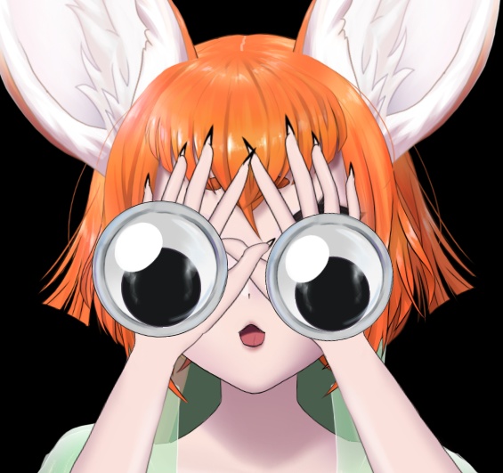 👀 Wiggle Eye【 Free Vtuber Asset 】
