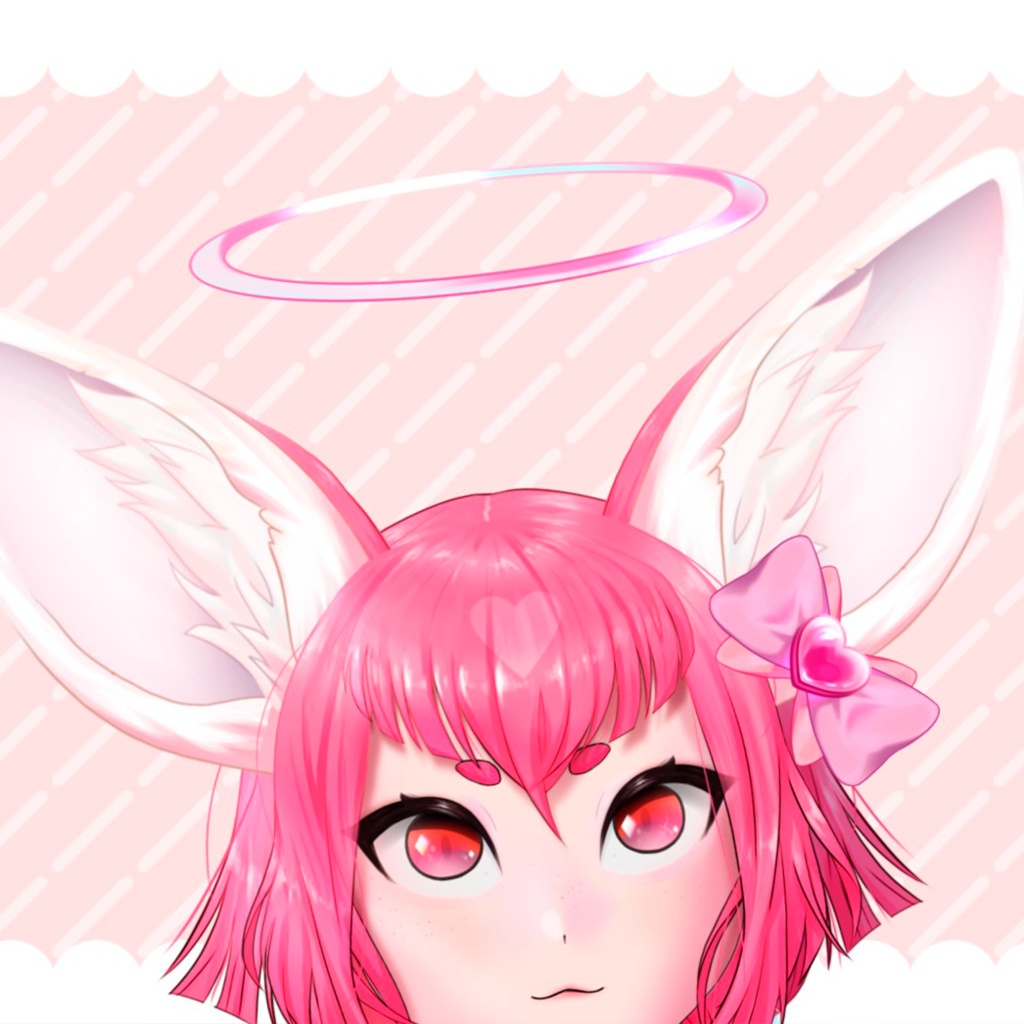 💘 Cute Cupid - Rigged Valentine's Day Special Pack【VTuber Asset 】vtuber向け Vtuber Logo vtsアイテム