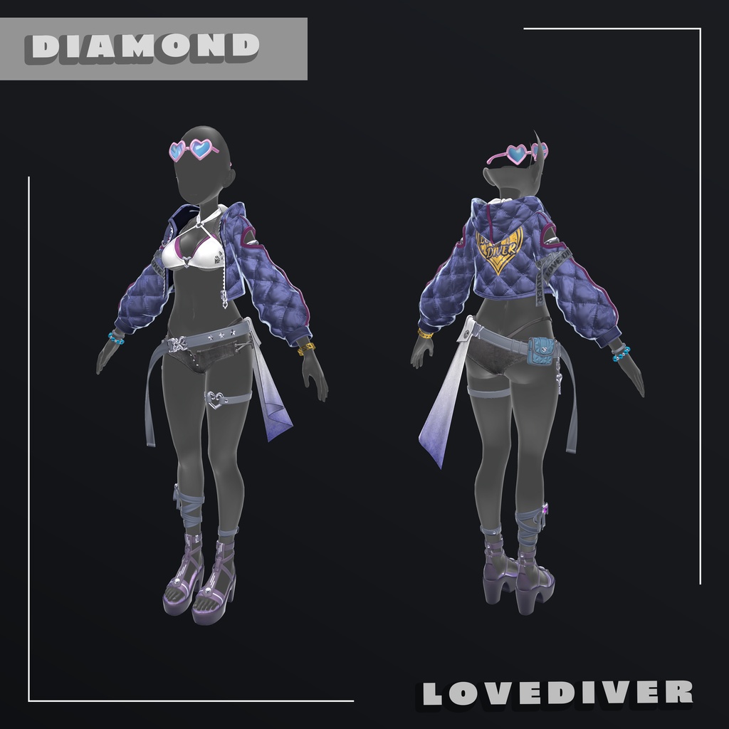 【3アバター対応】LOVEDIVER