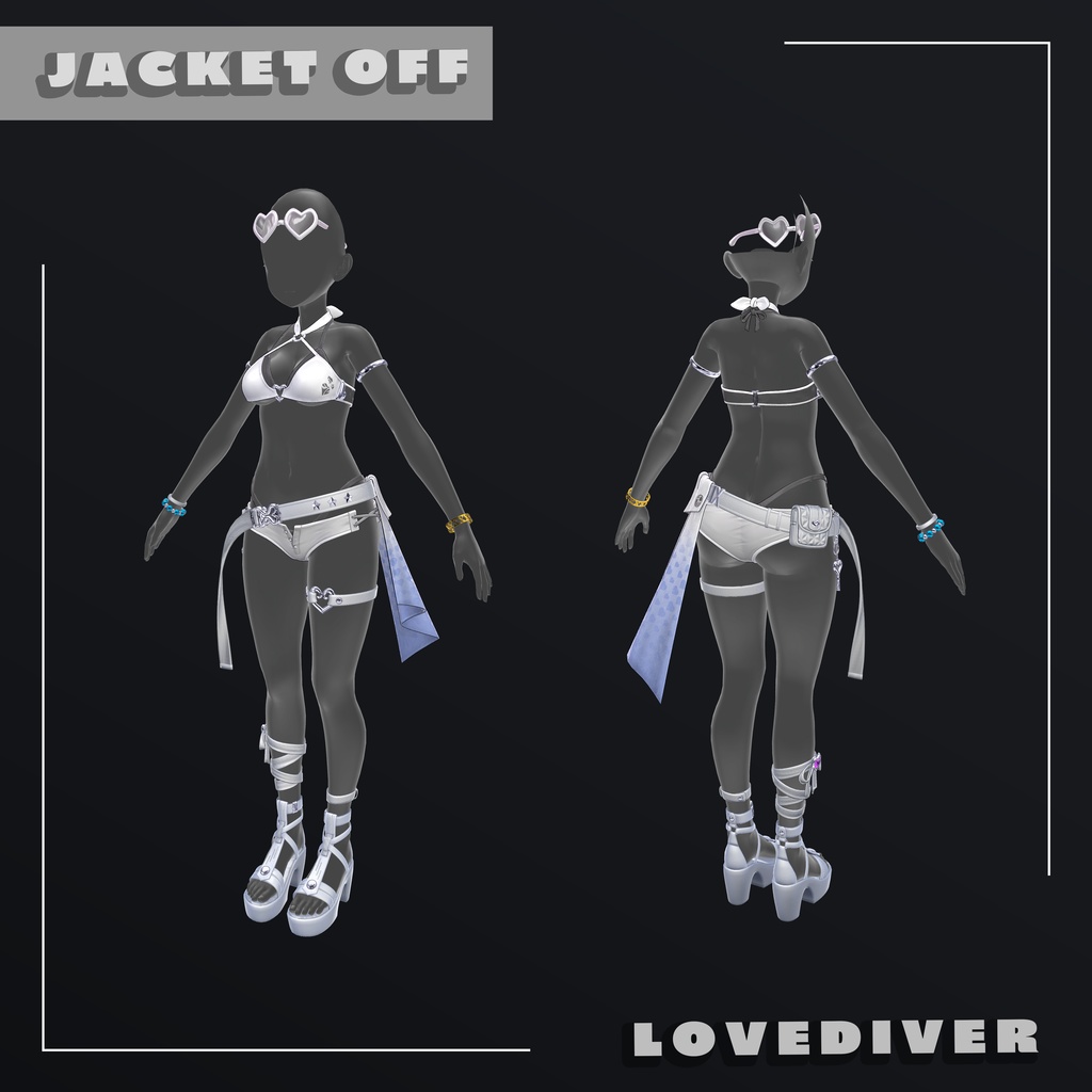 【3アバター対応】LOVEDIVER