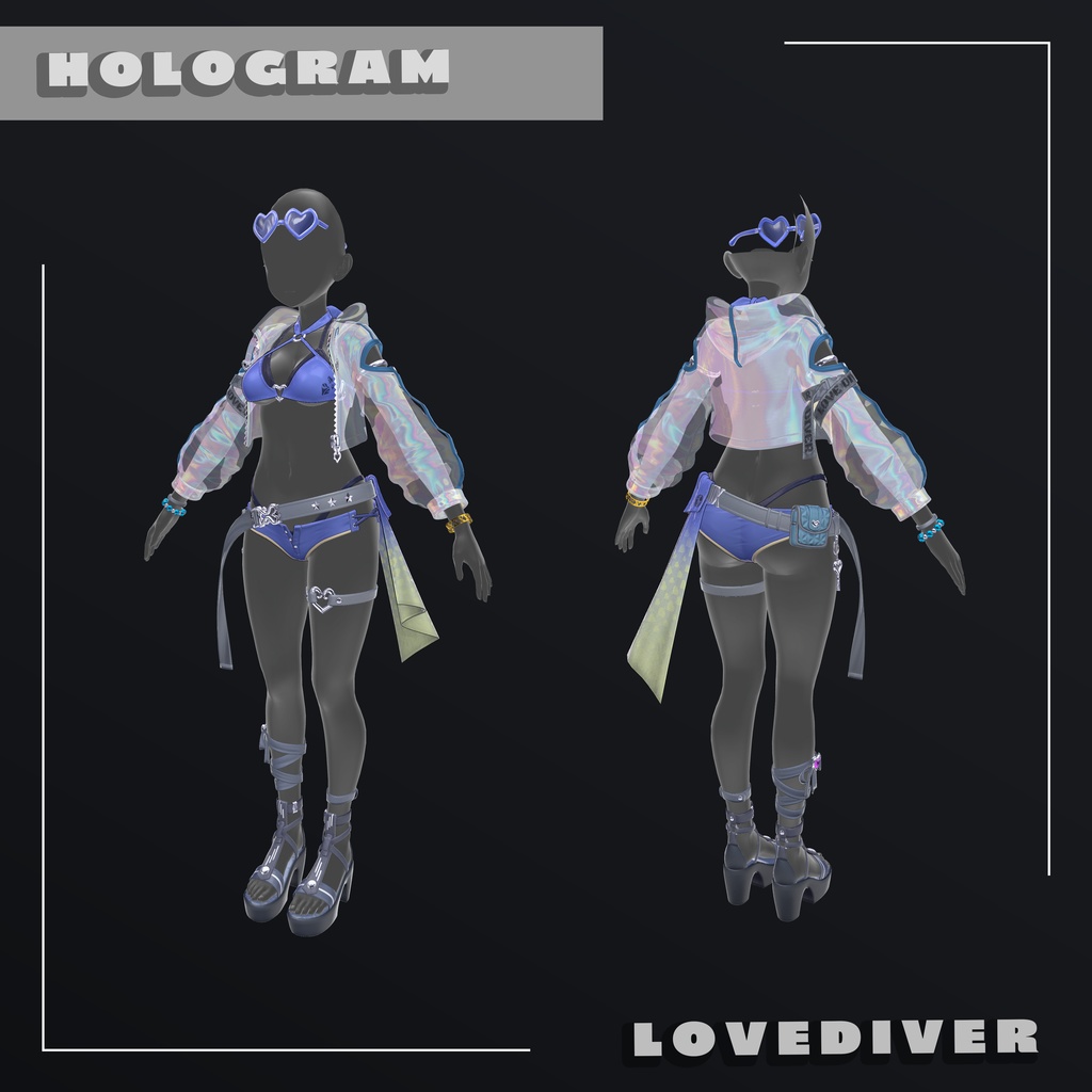 【3アバター対応】LOVEDIVER