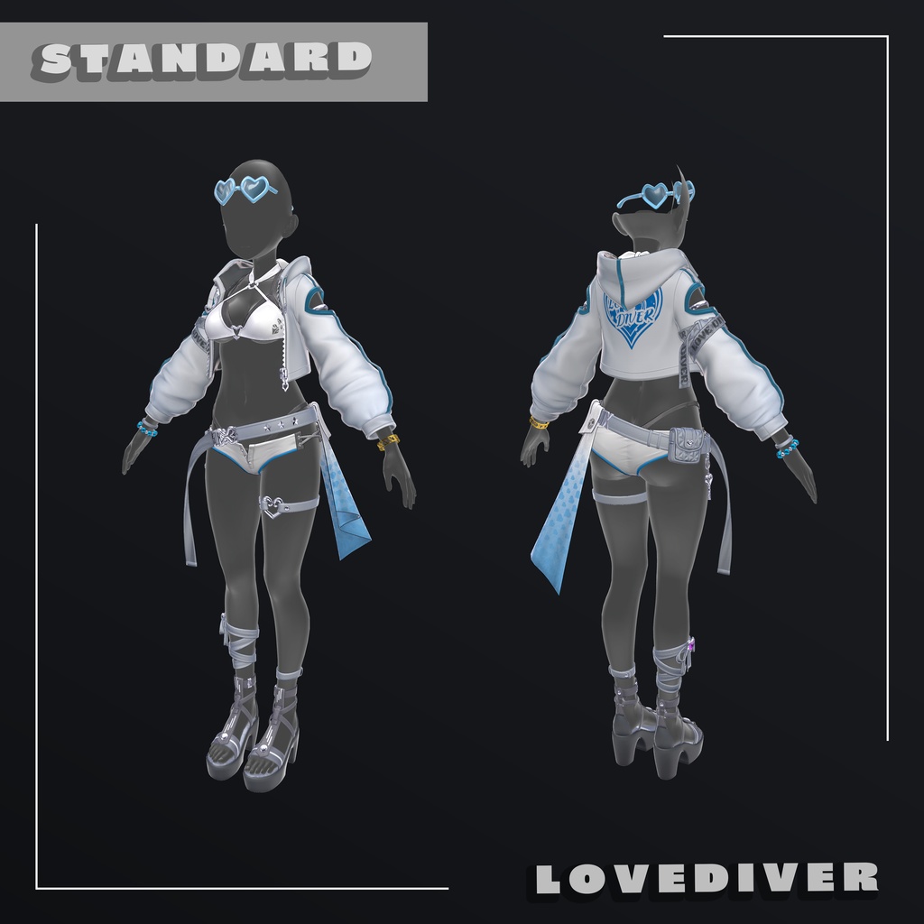 【3アバター対応】LOVEDIVER