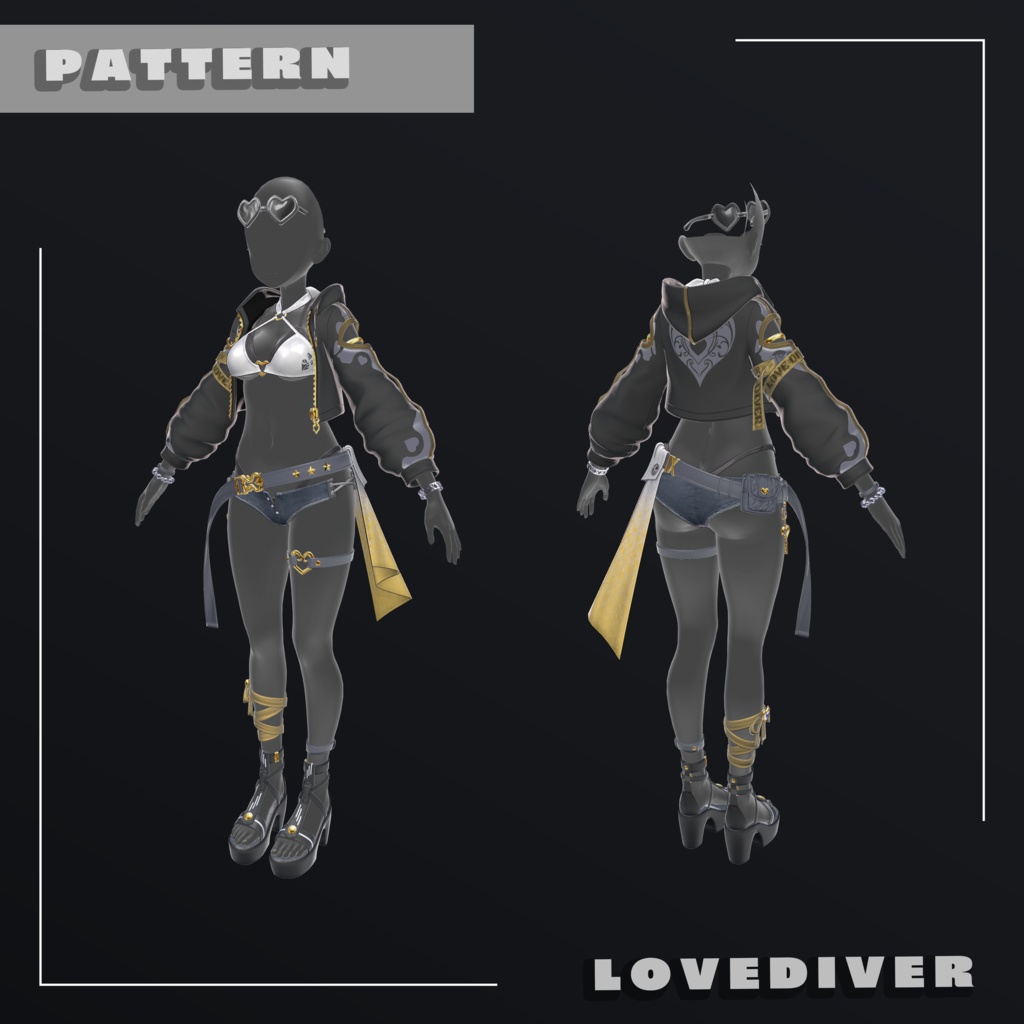 【3アバター対応】LOVEDIVER