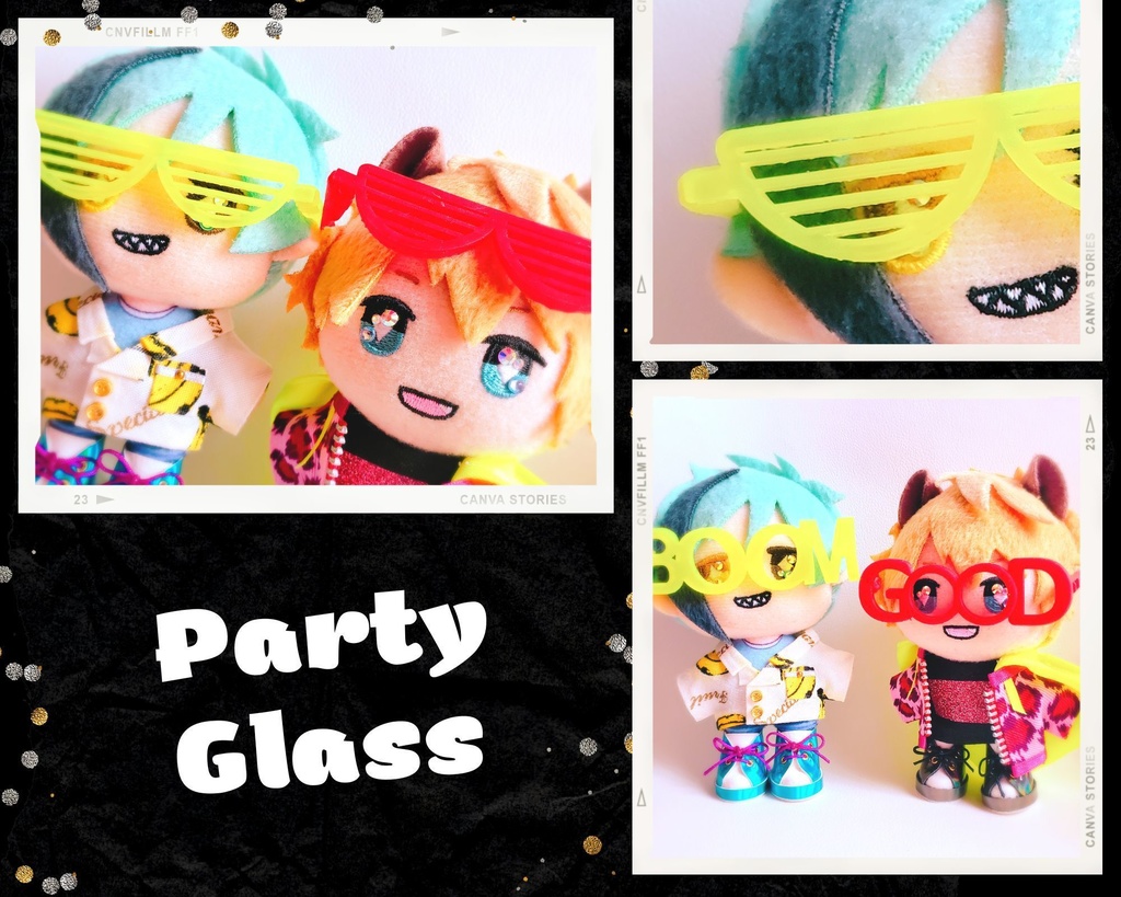 パーティサングラス