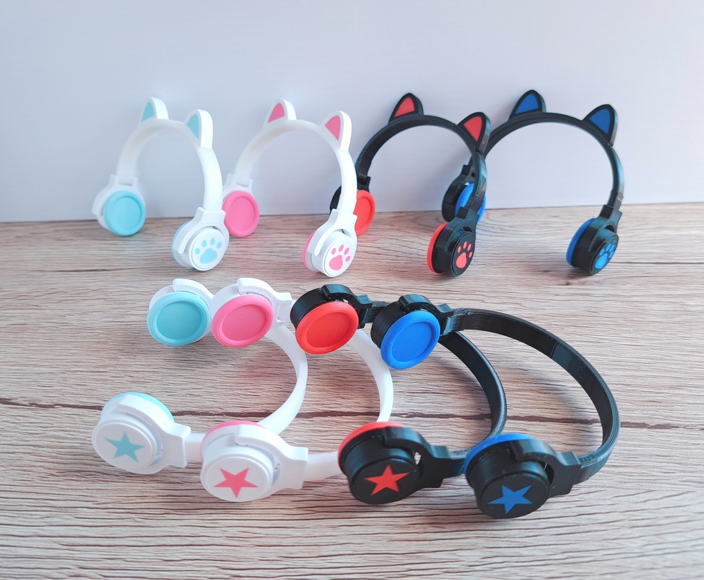 【10-12cm】可動式ヘッドホン