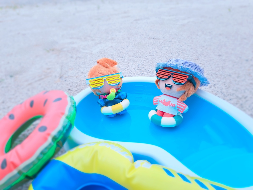 ぬいちゃんの水着
