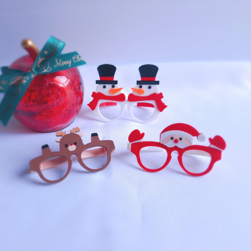 クリスマスのメガネ