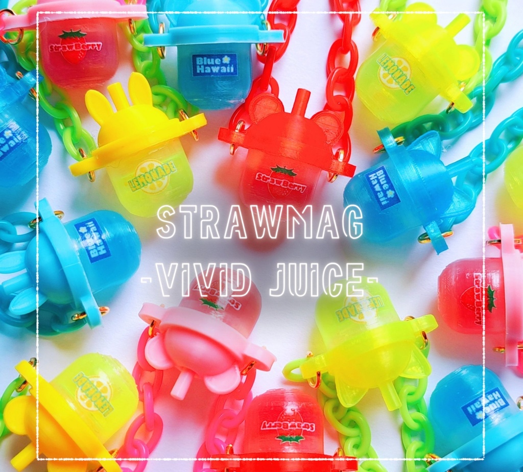 ストローマグポシェット　-Vivid Juice-