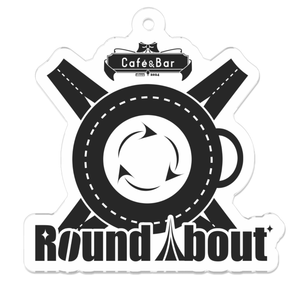【VRC】RoundAbout アクリルキーホルダー