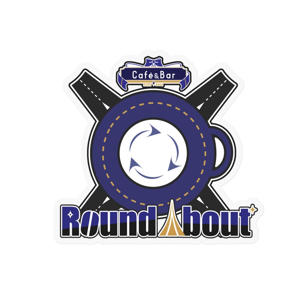 【VRC】RoundAbout ステッカー【カラー】