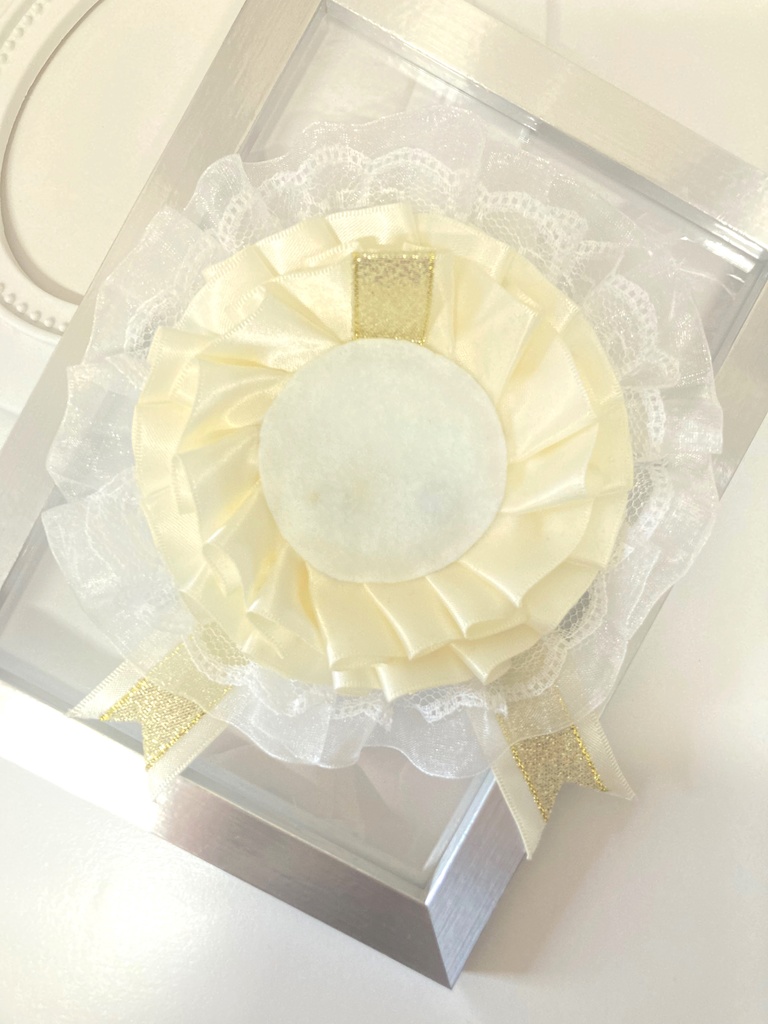 痛ロゼット ホワイト