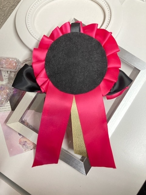 痛ロゼット ブラック×ピンク