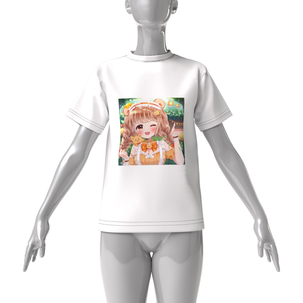 もふもふの森へようこそTシャツ