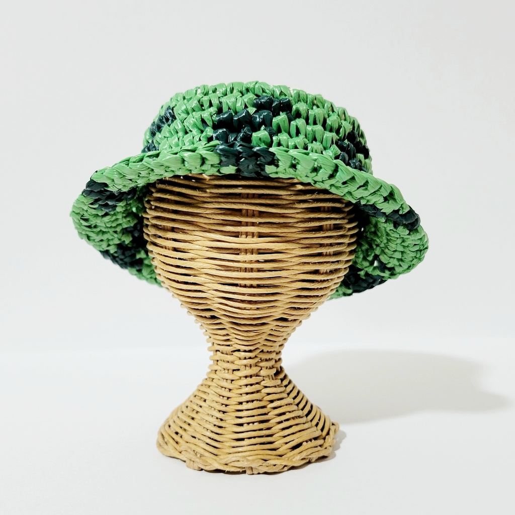 スイカ🍉麦わら帽子