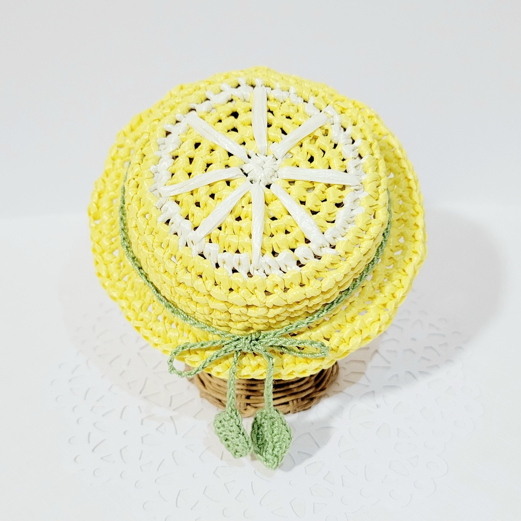 レモン🍋&オレンジ🍊麦わら帽子