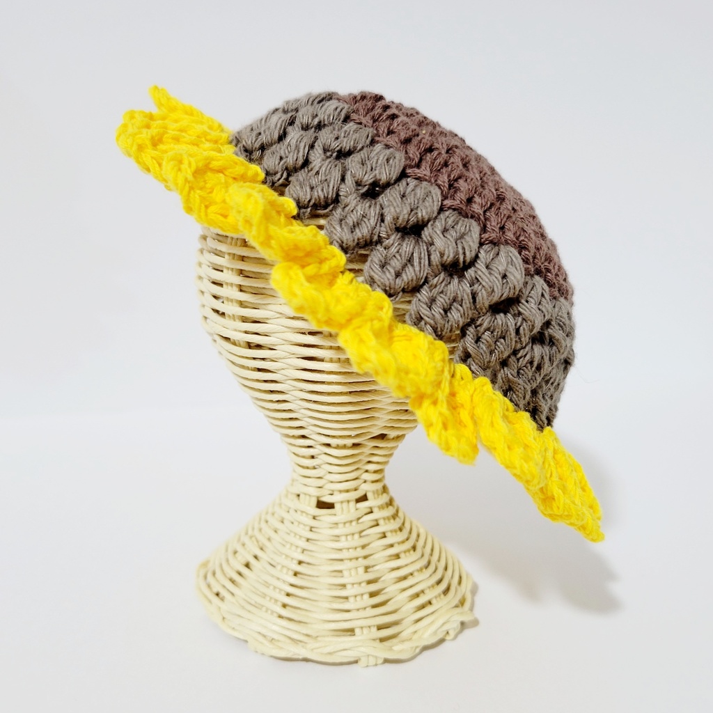 ペアセット🌻ひまわりの帽子(大きめ)