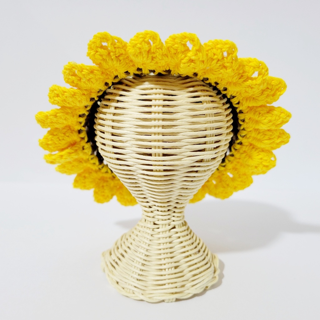 ペアセット🌻ひまわりの帽子(大きめ)