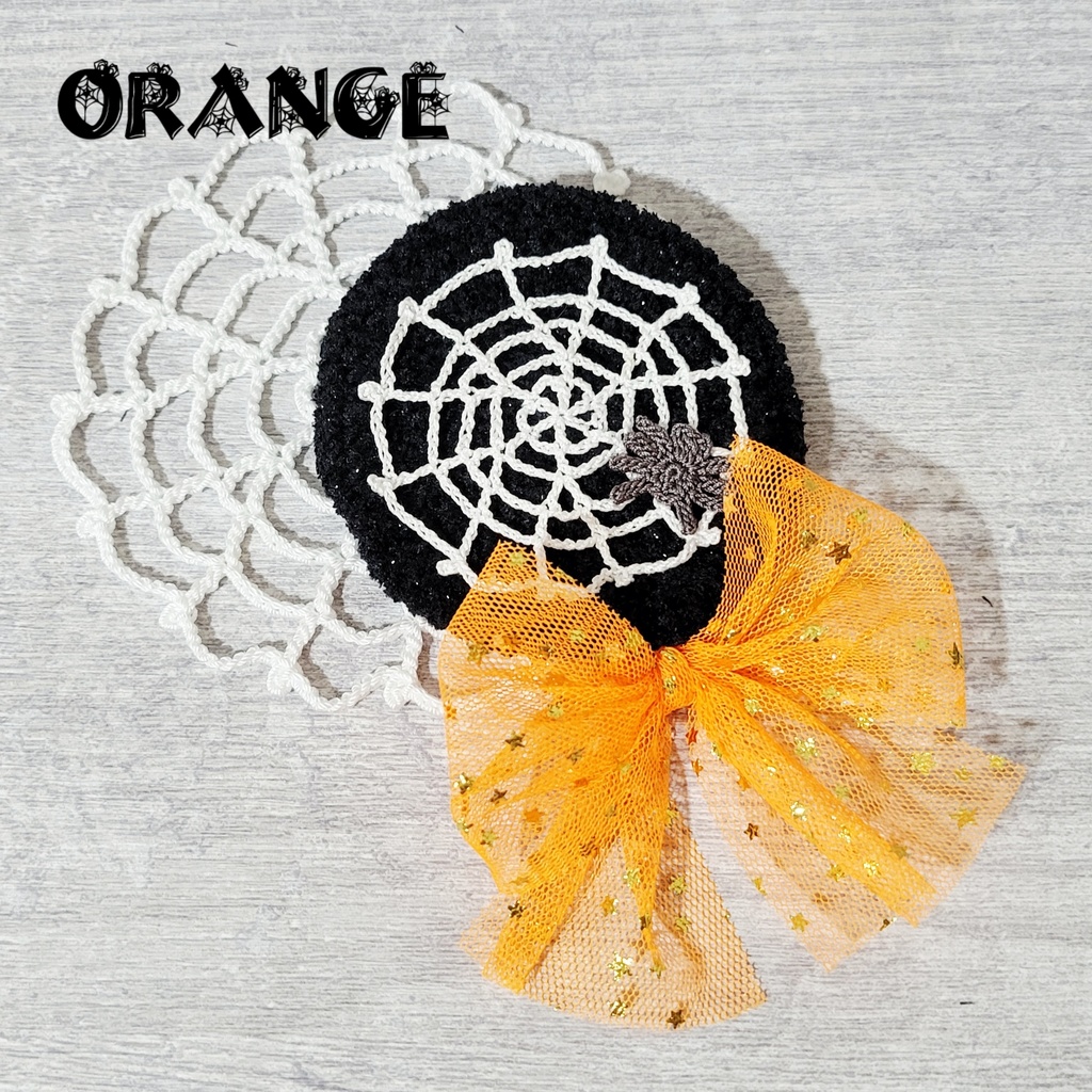 🆕️クモの巣🕸️ベレー帽