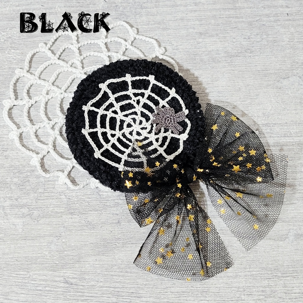 🆕️クモの巣🕸️ベレー帽