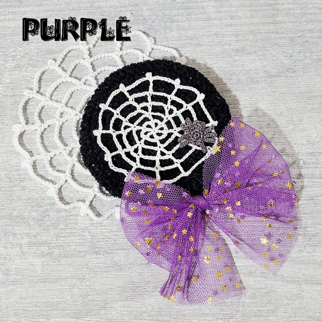 🆕️クモの巣🕸️ベレー帽