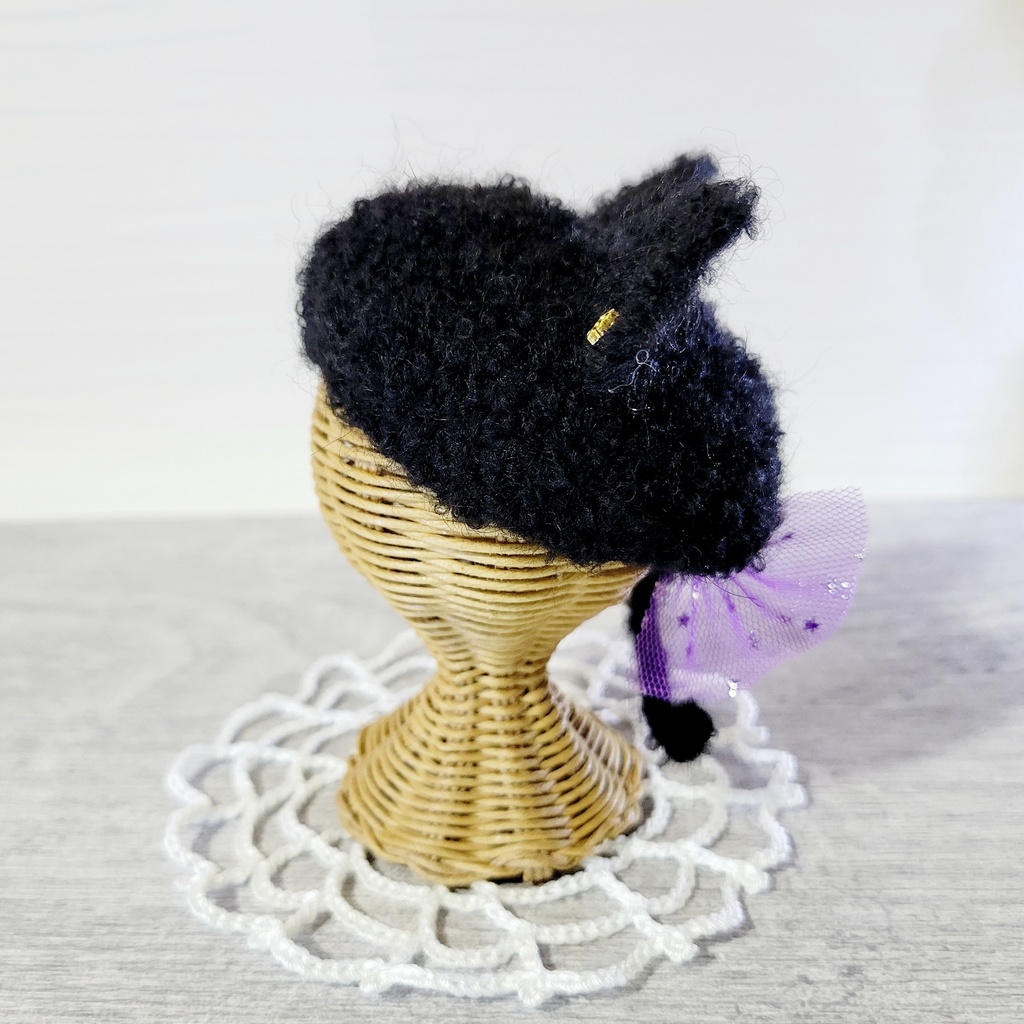 ハロウィン🎃ネコ耳帽子