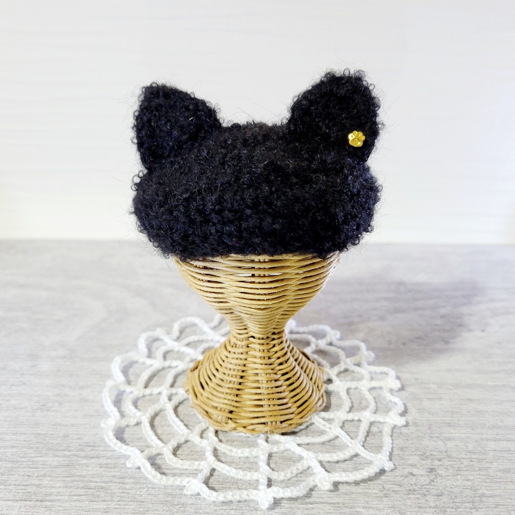 ハロウィン🎃ネコ耳帽子