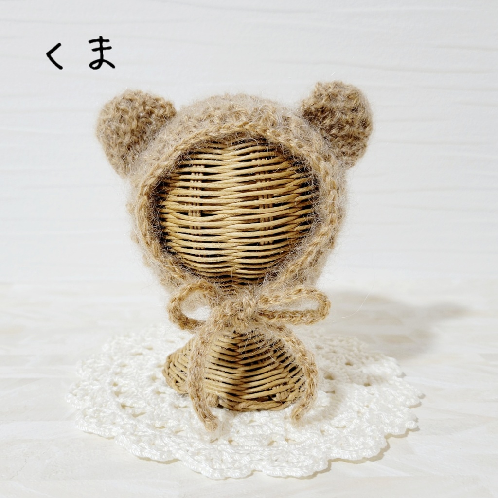 ねこ・くま・うさ耳フード