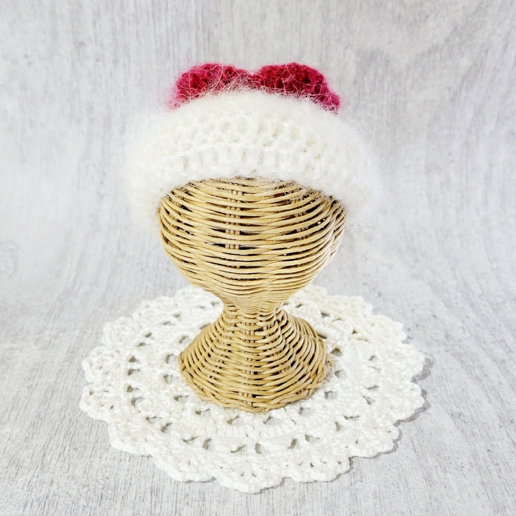 梅・桃・桜が咲いた🌸ベレー帽