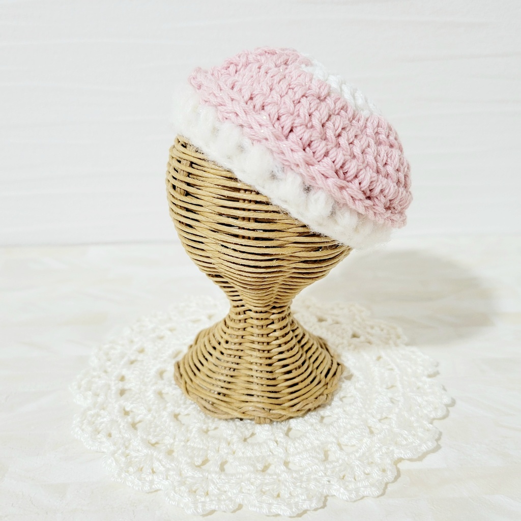 マカロン帽子(ラメ入り)&ラブレターバッグ💌セット