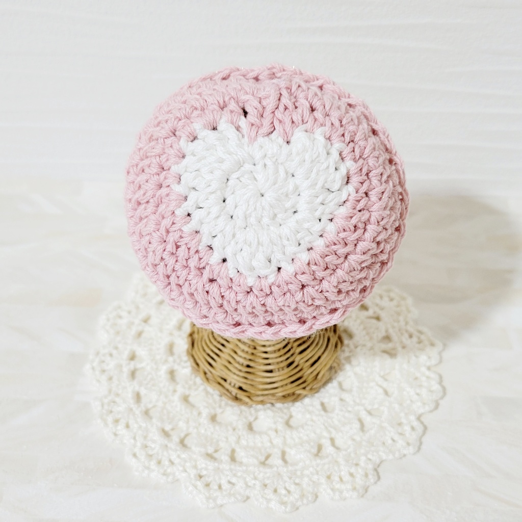 マカロン帽子(ラメ入り)&ラブレターバッグ💌セット