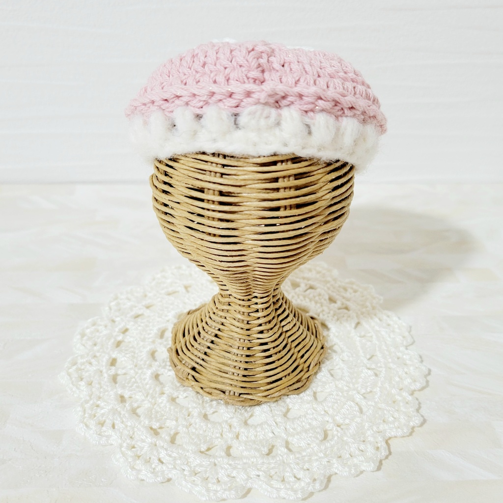 マカロン帽子(ラメ入り)&ラブレターバッグ💌セット