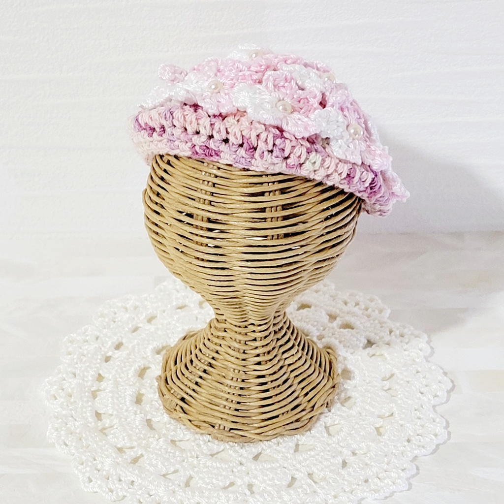 桜満開🌸帽子&ケープセット