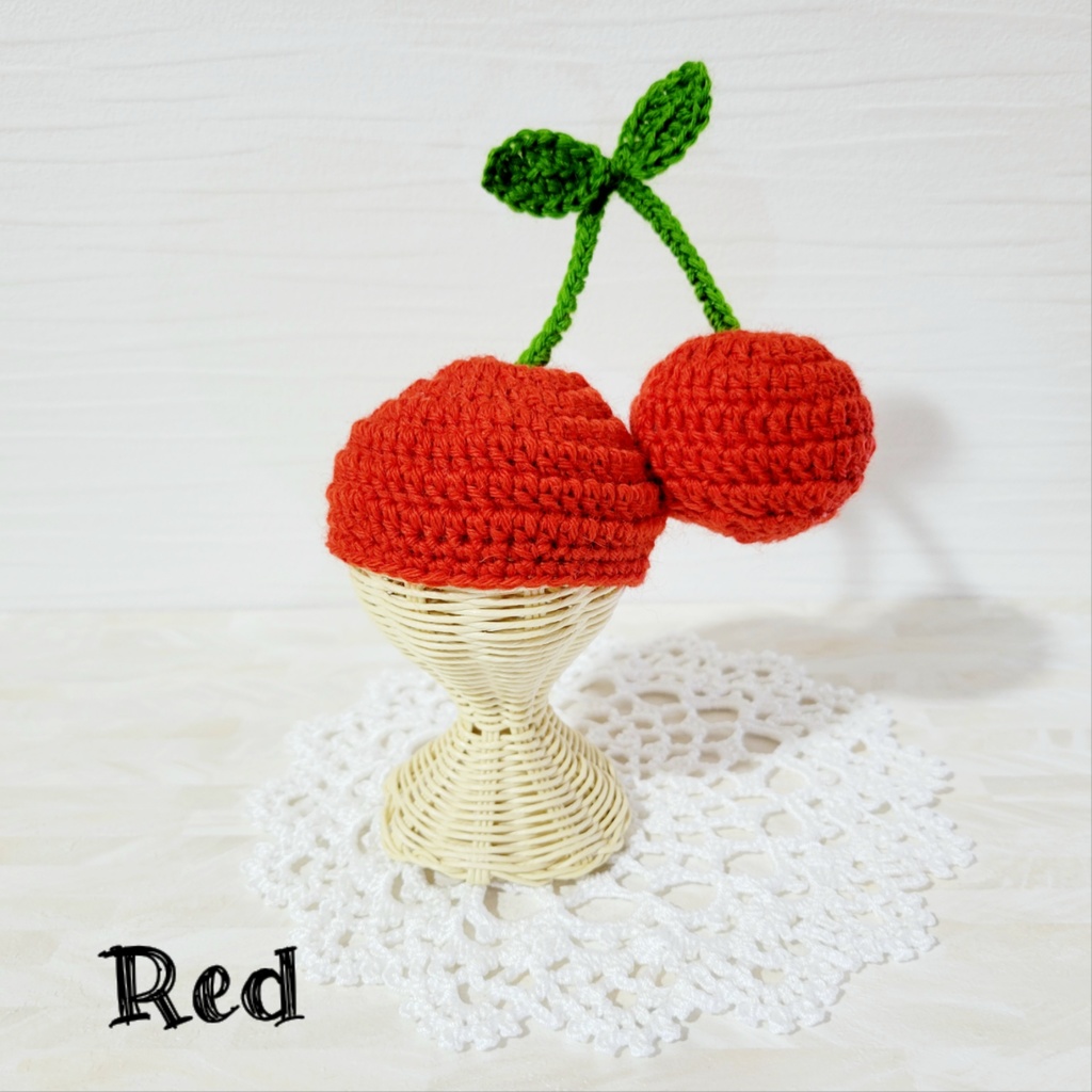 【お一人様用】さくらんぼ🍒帽子