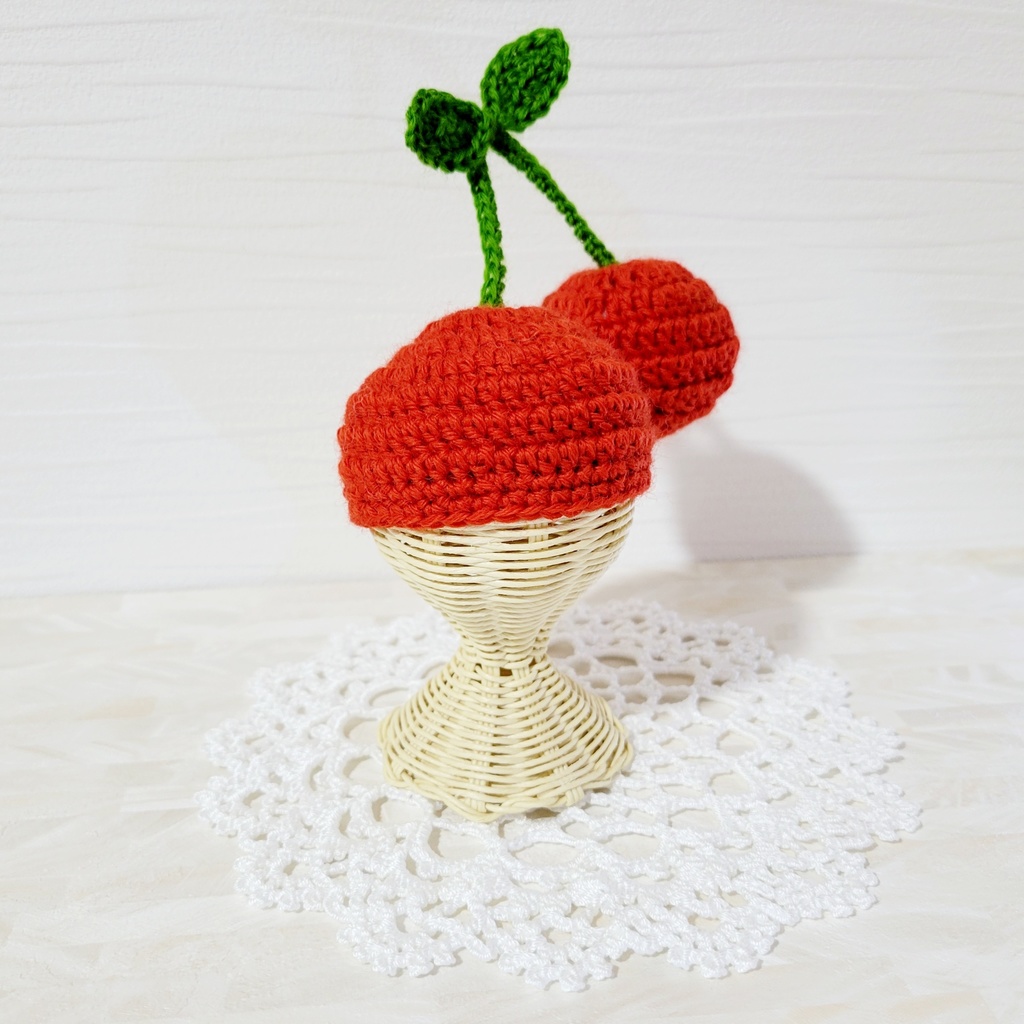 【お一人様用】さくらんぼ🍒帽子