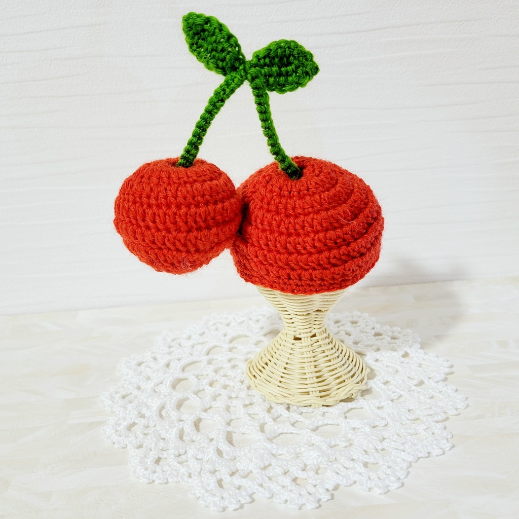 【お一人様用】さくらんぼ🍒帽子