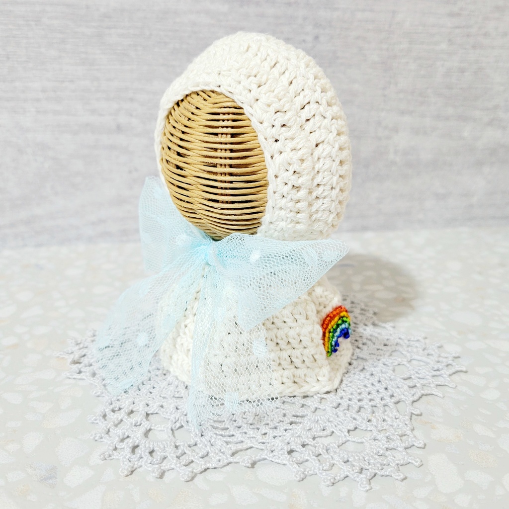 てるてる坊主 なりきりポンチョ(ラメ入り)