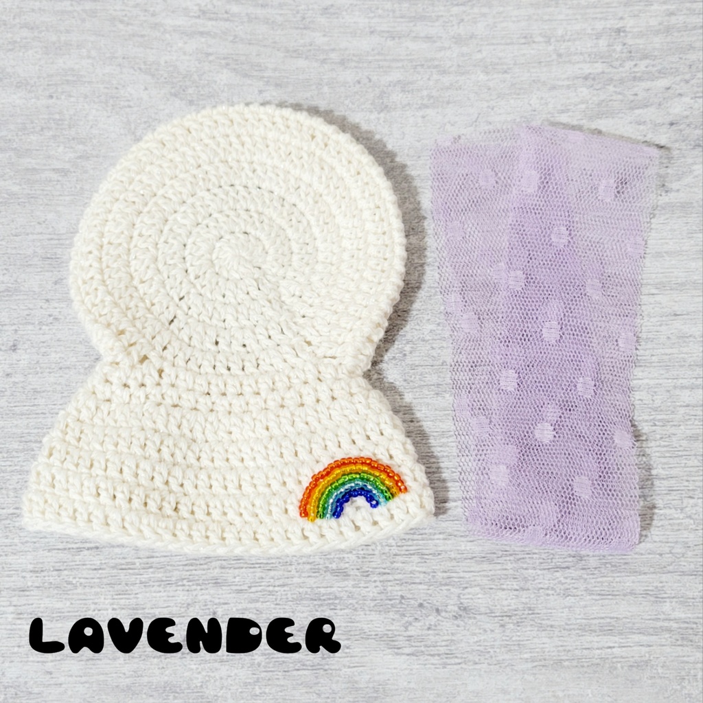 てるてる坊主 なりきりポンチョ(ラメ入り)